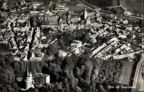 Ak Wijk bij Duurstede Utrecht, Panorama, Luftaufnahme