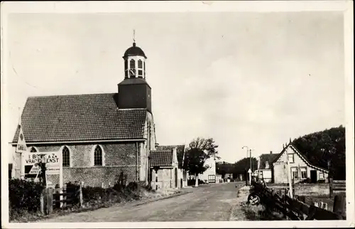 Ak De Koog Texel Nordholland Niederlande, Hervormde Kerk