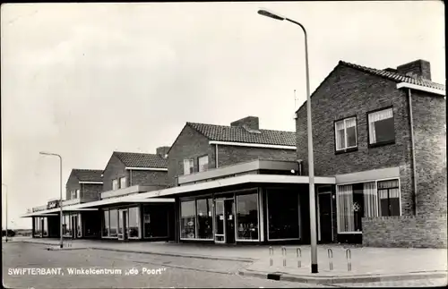 Ak Swifterbant Flevoland, Winkelcentrum de Poort