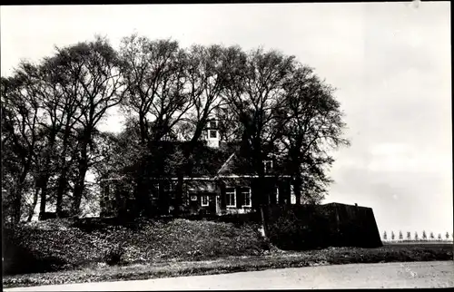 Ak Middelbuurt Schokland Flevoland, Voormalige Ned. Herv. Kerk, Museum