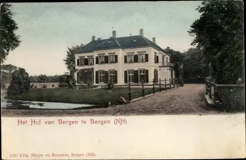 Ak Bergen Nordholland, Het Hof van Bergen