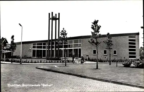 Ak Drachten Friesland, Baptistenkerk Bethel