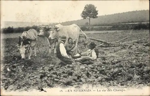 Ak Nièvre, En Nivernais, La vie des Champs