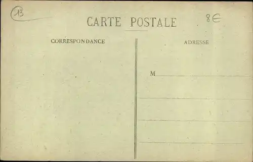 Ak Marseille Bouches du Rhône, Vue generale, Notre Dame de la Garde