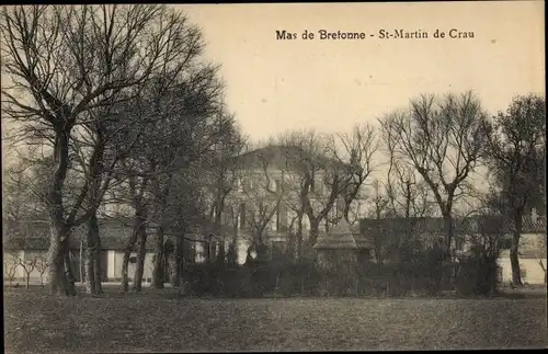 Ak Saint Martin de Crau Bouches du Rhône, Le Chateau