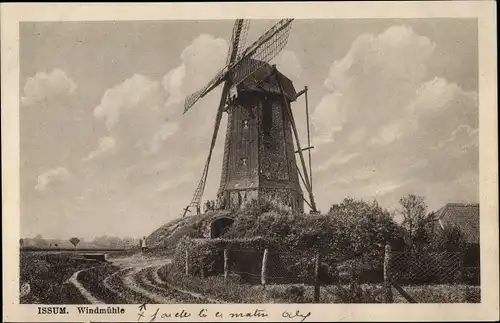 Ak Issum am Niederrhein, Windmühle