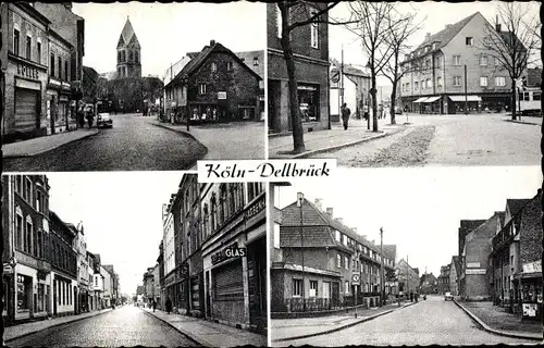 Ak Dellbrück Köln am Rhein, Ortsansichten