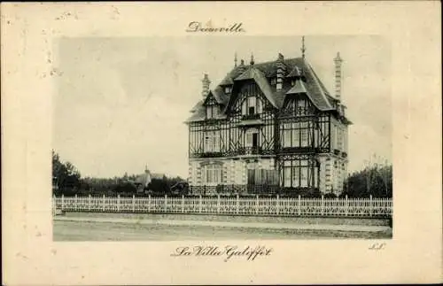 Ak Deauville Calvados, La Villa Galiffet