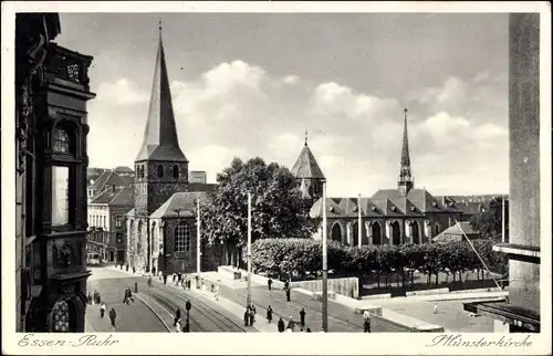 Ak Essen im Ruhrgebiet, Münsterkirche