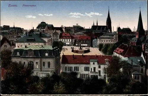 Ak Essen im Ruhrgebiet, Panorama
