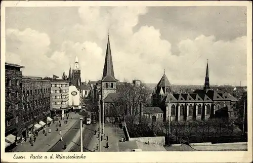 Ak Essen im Ruhrgebiet, Münsterkirche