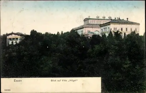 Ak Essen im Ruhrgebiet, Villa Hügel