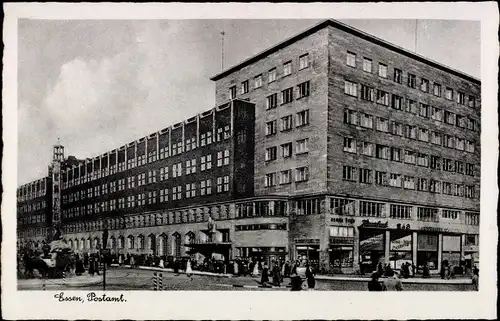 Ak Essen im Ruhrgebiet, Postamt