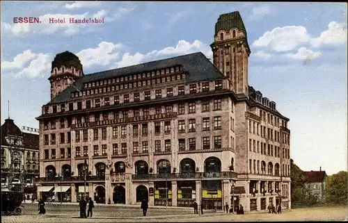 Ak Essen im Ruhrgebiet, Hotel Handelshof