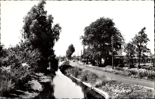 Ak Ijsselstein Utrecht, Groenendijk, Kanal, Uferpartie