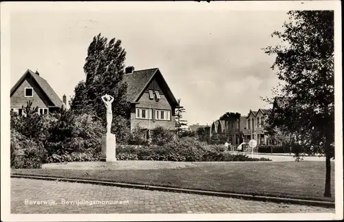 Ak Beverwijk Nordholland Niederlande, Bevrijdingsmonument