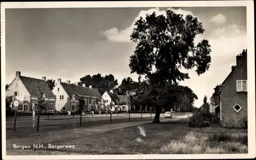 Ak Bergen Nordholland Niederlande, Bergerweg