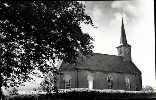 Ak Lippenhuizen Friesland, Ned. Herv. Kerk, Kirche