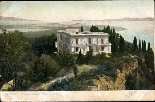 Ak Korfu Griechenland, Villa Impériale Achilleion