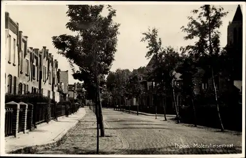 Ak Tholen Zeeland, Molenvlietsestraat