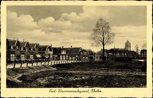 Ak Tholen Zeeland, Oud-Vossemeerschepoort