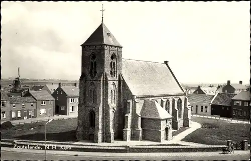 Ak Zoutelande Zeeland, N. H. Kerk