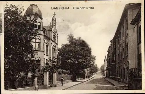 Ak Lüdenscheid im Märkischen Kreis, Humboldtstraße