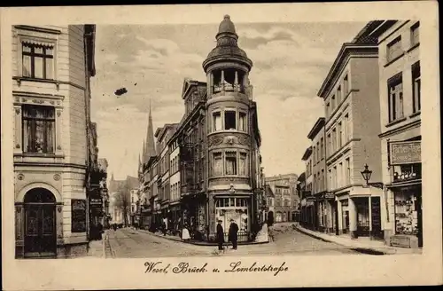 Ak Wesel am Niederrhein, Lombertstraße