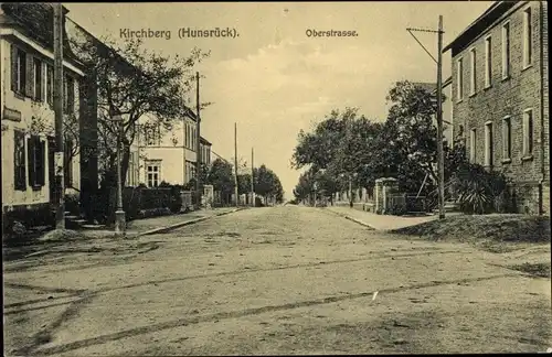 Ak Kirchberg im Hunsrück, Oberstraße
