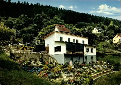 Ak Schönau im Odenwald, Gasthof Pension Steinachperle