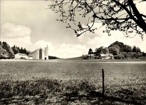 Ak Maiersbach Gersfeld in der Rhön Hessen, Wachtküppel, Wendelinus-Kapelle