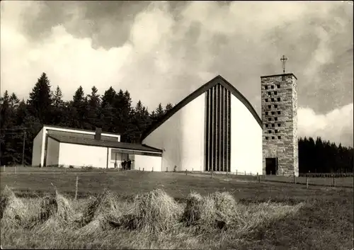 Ak Maiersbach Gersfeld in der Rhön Hessen, Wachtküppel, Wendelinus-Kapelle