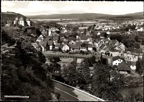 Ak Gemünden im Hunsrück, Panorama