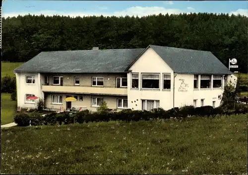 Ak Simmern im Hunsrück, Pension-Restaurant Haus Birkenhof