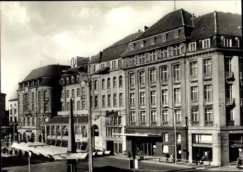 Ak Erfurt in Thüringen, Interhotel Erfurter Hof