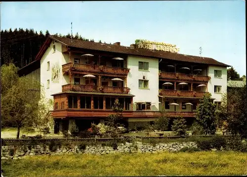 Ak Achslach in Niederbayern, Hotel Jägerhof