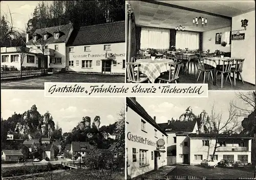 Ak Tüchersfeld Pottenstein Fränkische Schweiz, Gaststätte Fränkische Schweiz
