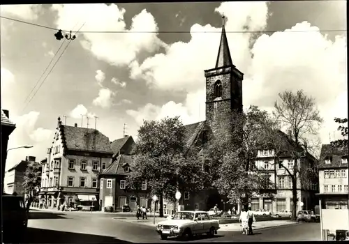 Ak Erfurt in Thüringen, Wenigemarkt