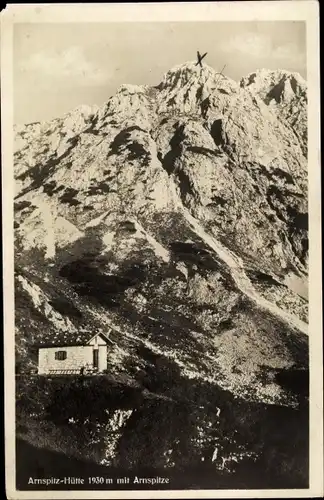 Ak Feldafing am Starnberger See Oberbayern, Arnspitzhütte, Arnspitze