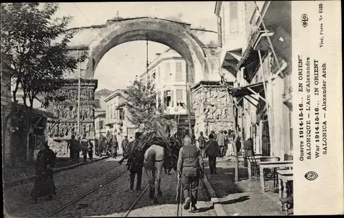 Ak Thessaloniki Griechenland, L'Arc d'Alexandre