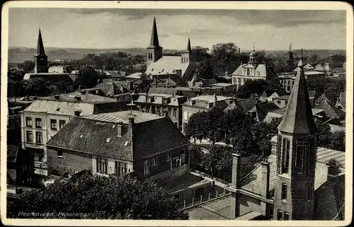 Ak Heerenveen Friesland, Vogelschau, Panorama