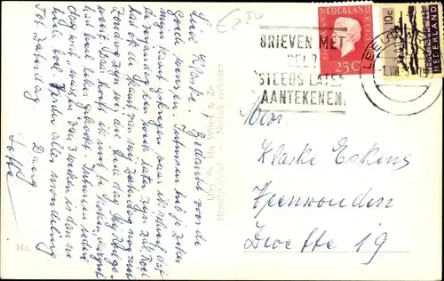 Ak Wieringen Nordholland, Jeugdherberg, Oosterland, N. H. Kerk, Den Oever, Kapel