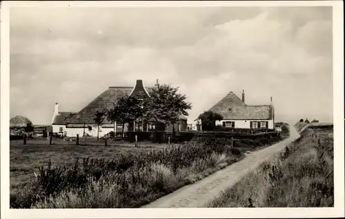 Ak Zuidhaffel Texel Nordholland, Hofansicht, Landschaftsblick