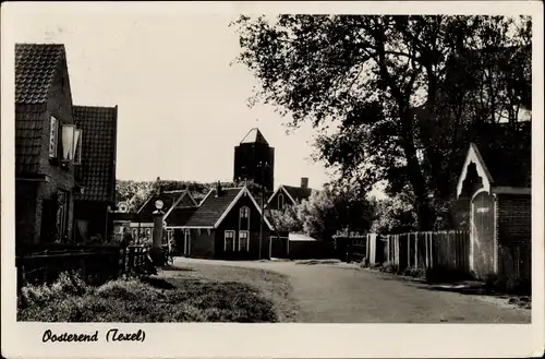 Ak Oosterend Texel Nordholland, Dorfpartie