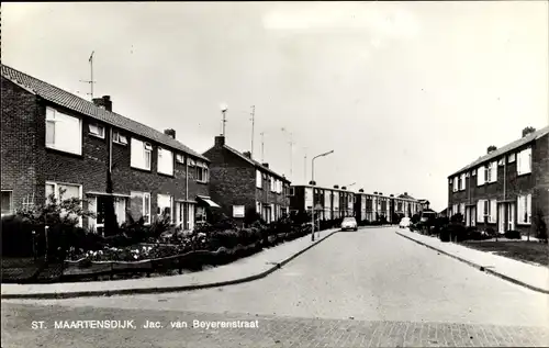 Ak Sint Maartensdijk Zeeland Niederlande, Jac. van Beyerenstraat