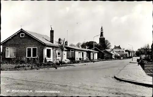 Ak Sint Maartensdijk Zeeland Niederlande, Oosterscheldestraat