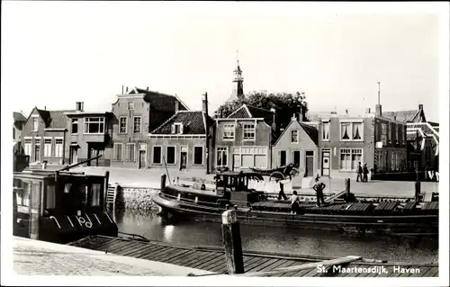 Ak Sint Maartensdijk Zeeland Niederlande, Haven