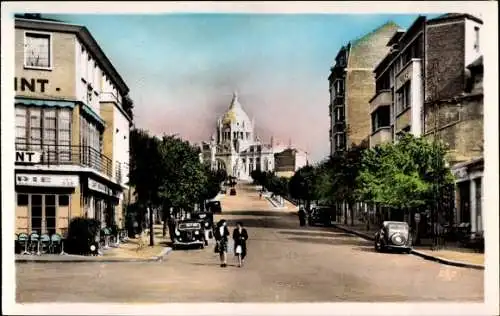 Ak Lisieux Calvados, Avenue de la Basilique