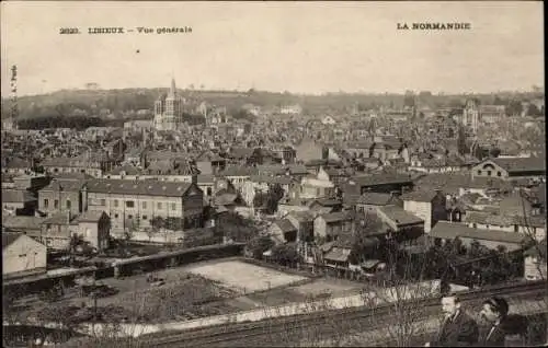 Ak Lisieux Calvados, Vue generale