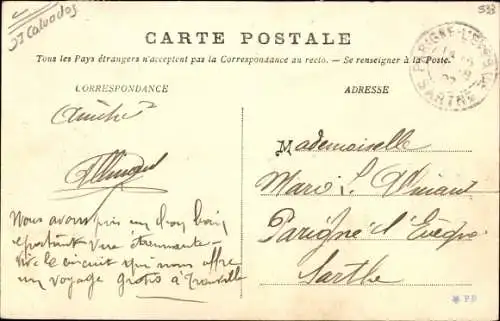 Buchstaben Ak Deauville Calvados, Ortsansichten, Souvenir